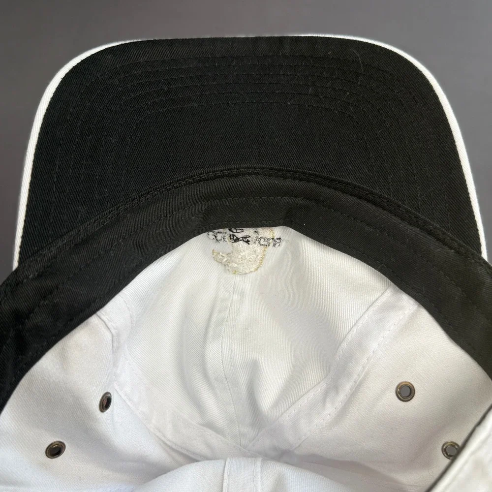 Gold Eagle Club Hat, Beige Twill Golf Dad Hat, Adjustable Strapback Mens‎